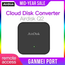 Airdisk Q2 мобильный сетевой жесткий диск USB3.0 2," Домашняя умная сеть Облачное хранилище многоместный обмен мобильным жестким диском