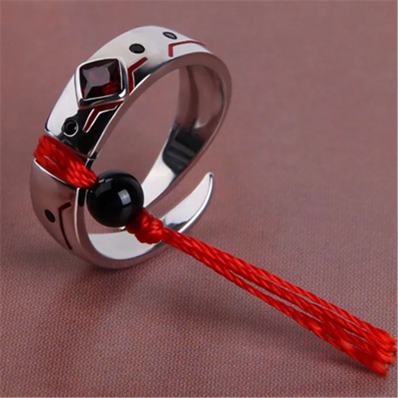 

Anime Grandmaster of Demonic Cultivation Wei Wuxian S925 Silver Finger Ring Halloween Cosplay Silver ring Christmas Gift
