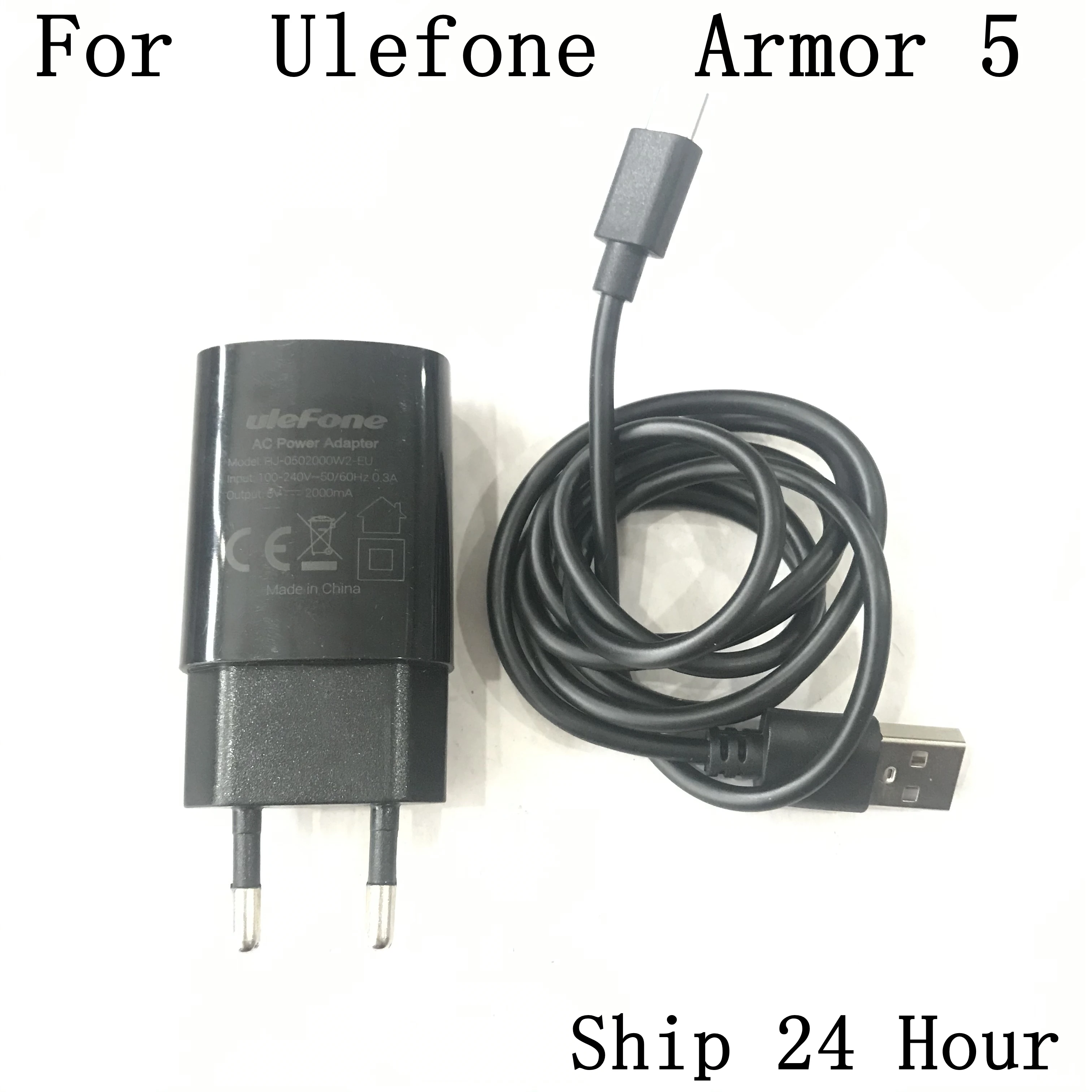 

Ulefone Armor 5 Travel Charger + USB Cable USB Line For Ulefone Armor 5 Repair Fixing Part Replacement