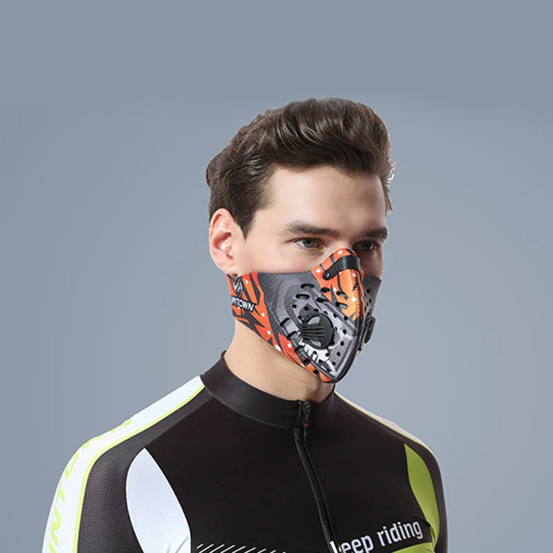 Filtre à charbon actif P2,5 Masque de sport - Chine Masque d'équitation,  cyclisme