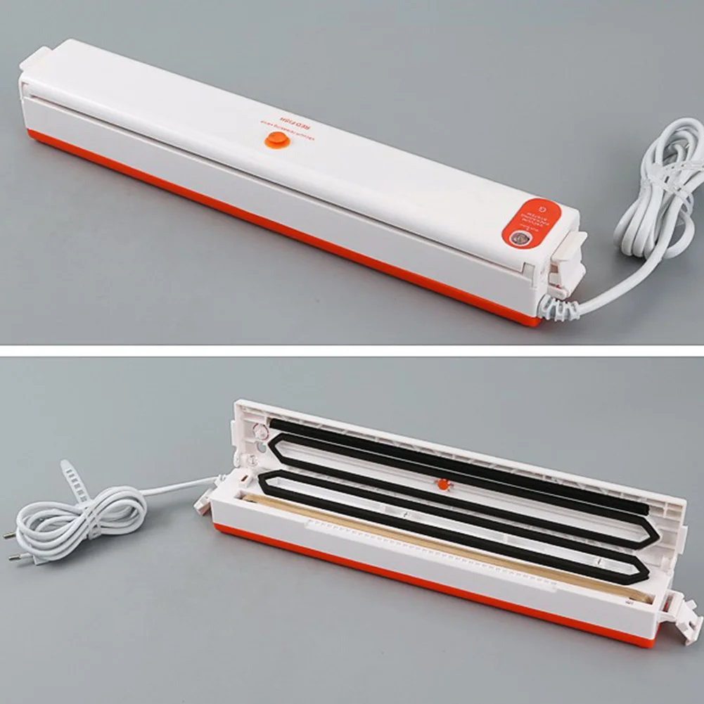 Low Noise Household Food Saver Kitchen Full Automatic Portable ABS Vacuum Sealer Mini Overheat Protection Machine Easy Operation