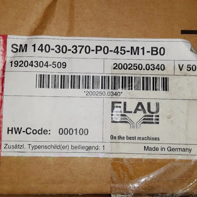 Серводвигатель переменного тока ELAU SM-140/30/370/P0/45/M1/B0