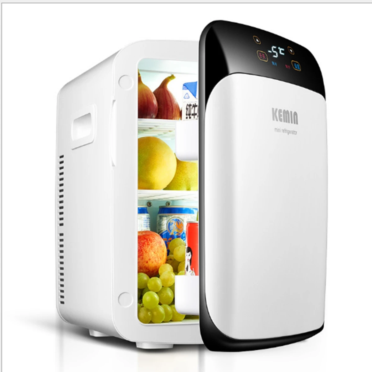 

10L 12VDC 220V Car Refrigerator Mini Fridge Car Home Dual-use Portable Auto Cooler Freezer Camping Boating Compressor Fridges