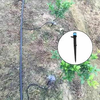 

10Pcs Drip Irrigation Adjustable Sprinkler Micro Spray Watering Plants Dripper Equipment Degree Garden 360 Inserting Mainte S5G6