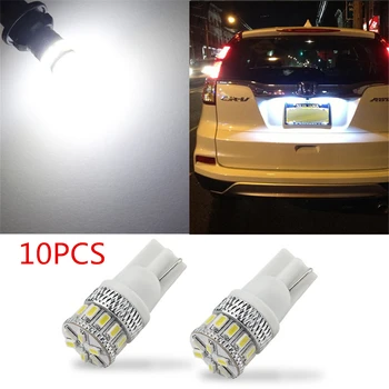 

10X Super Bright T10 Led Auto Lamps W5W 194 168 2825 License Plate Light For LEXUS RX300 RX330 NX IS250 ES350 LS400 IS200 570
