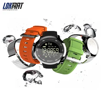 

Men Sport LOKMAT SmartWatch Bluetooth Waterproof IP68 Support Call And SMS reminder Smart Watch for android and iphone