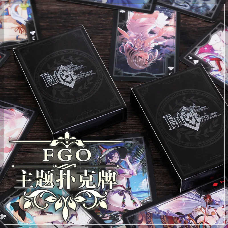 Fate сопутствующие товары SABER Joan of Arc аниме игральные карты FGO второй элемент карты пасьянс настольная игра