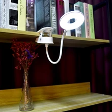 3 Modes Touch Switch Night Light LED Lamp With 18650 battery 7000K Clip Desk LED Light Dimmable Rechargeable USB Table Lamp D40 desk lamp usb rechargeable touch switch led clip on table reading light dc 5v 500ma night light