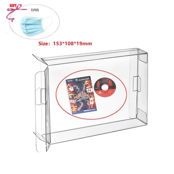 

Ruitroliker 10pcs Carts Clear CIB Game Box Case Protector Sleeve for NGC Single CD Box Protector
