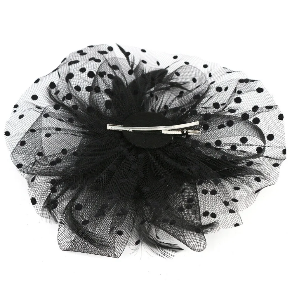 Hair Accessories Black Rhinestone Beaded Sequin Hair Band Vintage Gatsby Party Headpiece Women Flapper Feather Headband@5