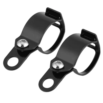 

2Pcs High Quality Steel Sheet Bracket Motorcycle Turn Light Mount Bracket Accessories Suitable For 30-45mm Front Fork Scooter