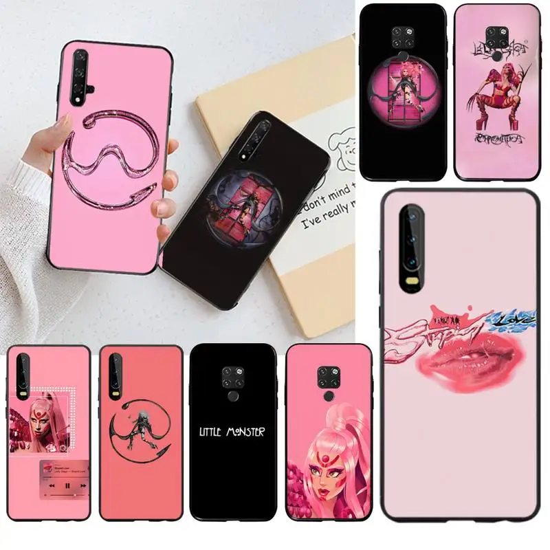 YJZFDYRM chromatica Lady Gaga мягкий резиновый чехол для телефона Huawei P40 P30 P20 lite Pro Mate 30 20 P Smart 2019