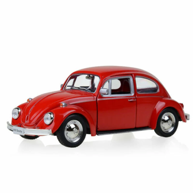 Масштаб 1/32 Красный винтажный автомобиль 1967 классический RMZ коллекция отлитых под