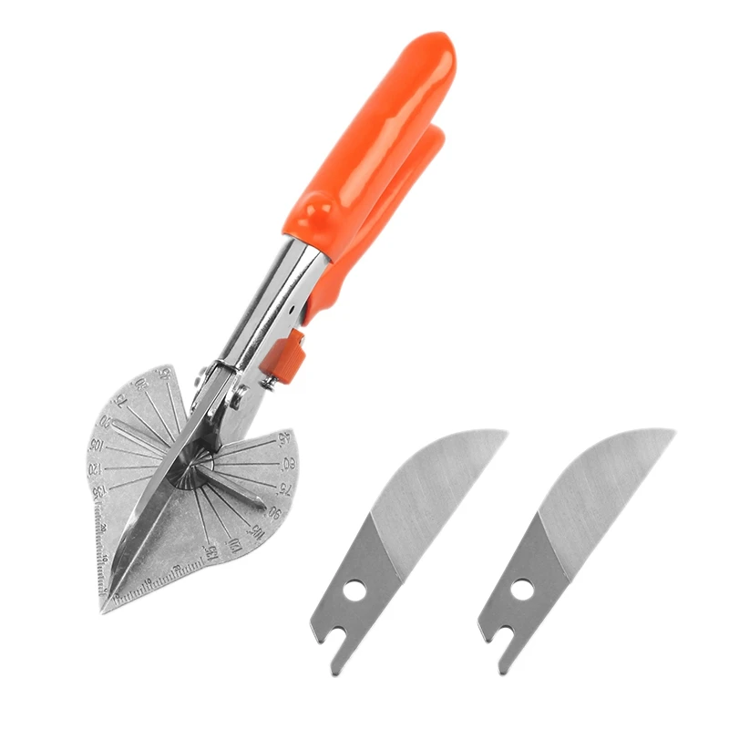 

New Multi-Purpose Angle Miter Shears Sk5 Blade Woodworking Alloy Scissors Pvc Pe Ppr Plastic Pipe Cutting Trim Cutter