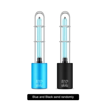 

Rechargeable UV Light Air Clean Lamp Ultraviolet Light Tube Bulb Mites Lights(Blue and Blcak color send randomly)