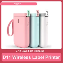 

FOR D11 Wireless Label Printer Portable Pocket Label Printer Handheld BT Connection Fast Printing for Home Office impresoras