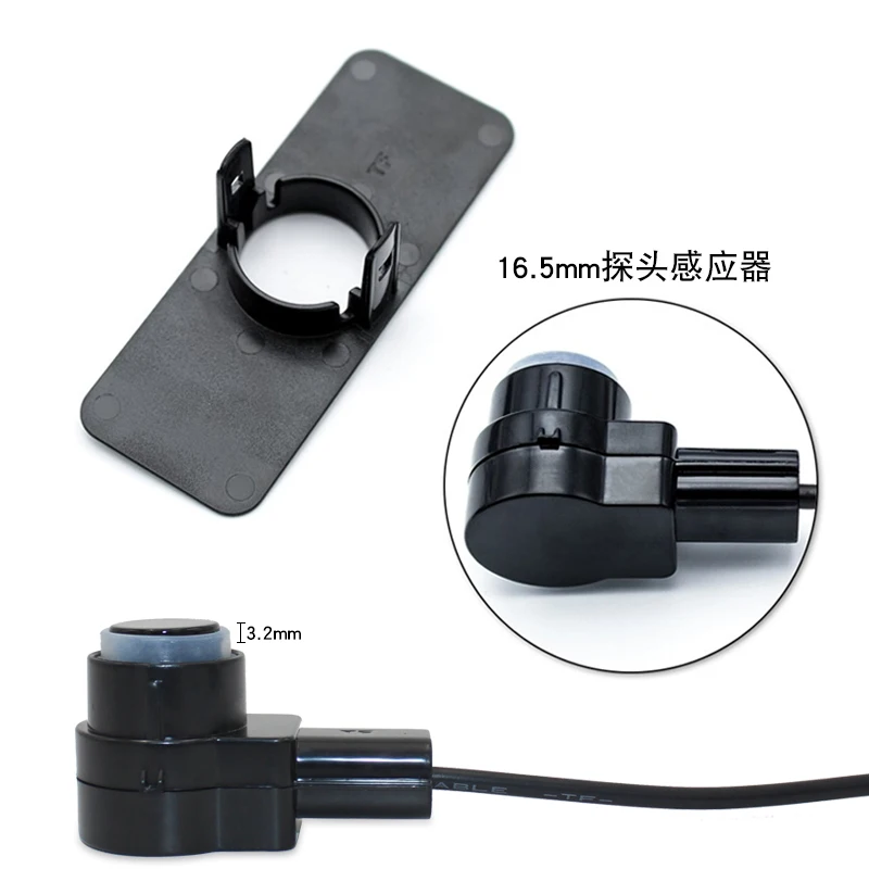 Auto Umkehr Radar Parktronic 12V 16,5mm Flache Parkplatz Sensor Hinten Parkplatz Sensoren System Summer Alarm Sound mit Schalter Auto Umkehr Radar Parktronic 12V 16,5mm Flache Parkplatz Sensor Hinten Parkplatz Sensoren System Summer Alarm Sound mit Schalter