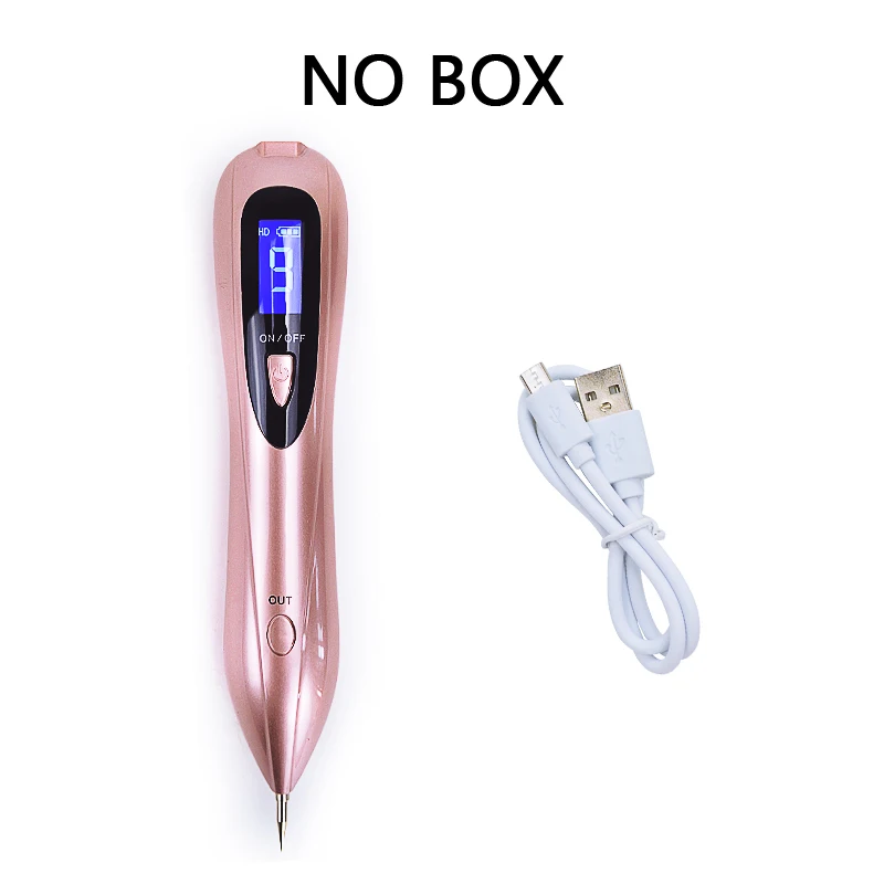 Pink without box Licheng ЖК Лазерная плазменная ручка машина для удаления темных пятен лица кожи моль удаление татуировки лица веснушки тег удаление бородавки 9 уровень - Цвет: Pink without box