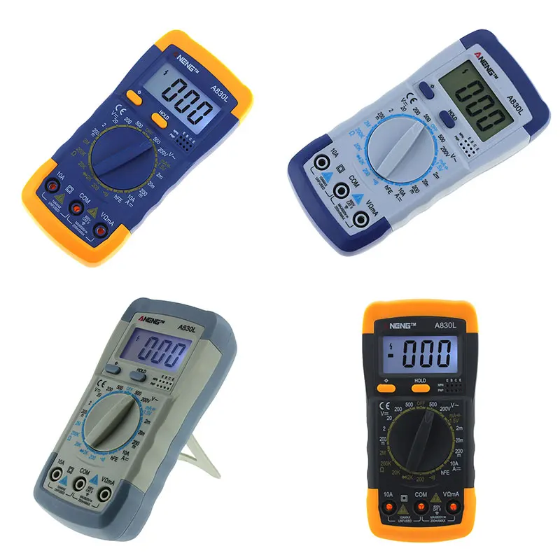 Handheld Digital Multimeter Avometer Resistance Circuit Tester Measuring Tool