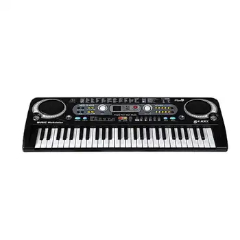 

54 Keys Digital Electronic Keyboard & Microphone Electric Led Adult Size