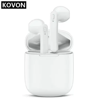 

Waterproof Bluetooth 5.0 True Wireless Earbuds 35H Cyclic Play Time TWS Earphones with Charging Case and Mic Stereo Earphones