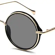 MINCL/фотохромные солнцезащитные очки мужские модные новые маленькие круглые очки для чтения в металлической оправе женские очки для чтения FML