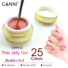 CANNI 15 мл камуфляж желе тонкий УФ замочить от 25 телесного цвета УФ Гель-лак строительный гель для ногтей полимер макияж кумуфлаж ногтей УФ гель 15 мл