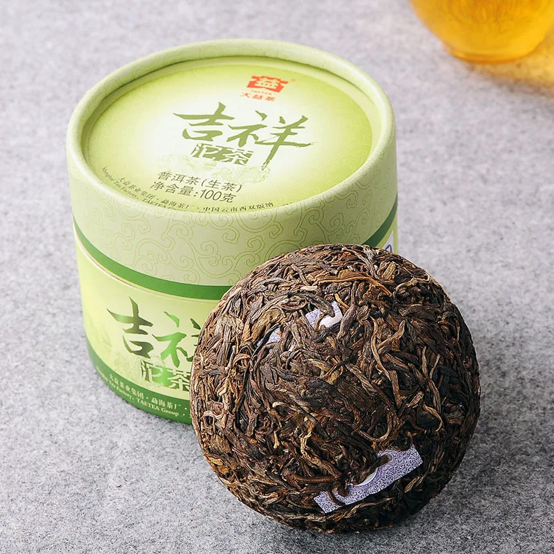 Tae чай Lucky Tuo Cha * 2013 Menghai Dayi Raw Sheng Pu Erh Tuocha 100 г коробка|Чаедробильные машины| |