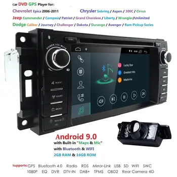 

6.2''HD touch screen Android10.0 Car Radio Stereo Multimedia Player for Jeep Wrangler Dodge Chrysler Journey/Challenger/Avenger