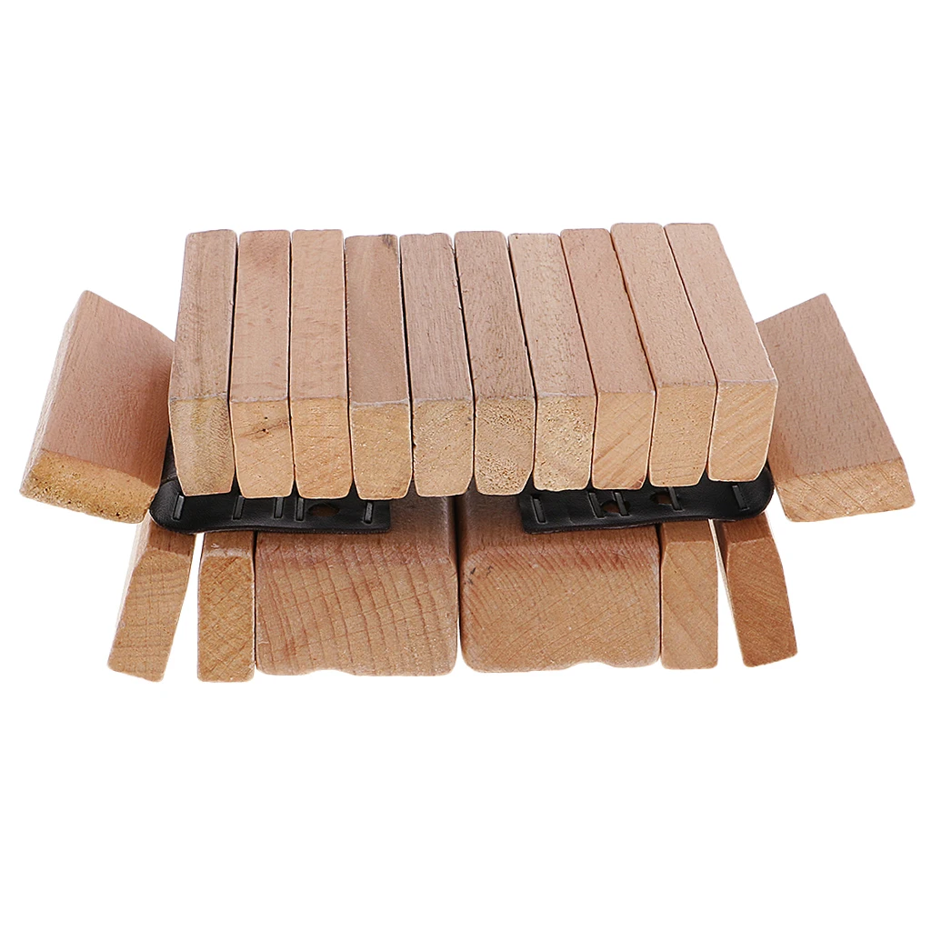 

Instrument Music Rhythm Beat Toy Clapper Wood Rectangle Kids Educational Sound Cards