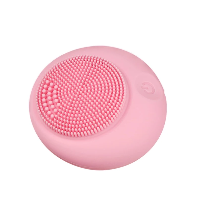 Electric Silicone Cleansing Brush Remove Blackheads Firming Skin Cleaning Pores Cleansing Brush Face Deep cleaning instrument - Цвет: PX