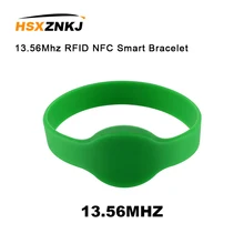 5 шт. 13,56 МГц RFID NFC Smart MF 1K S50 электронный браслет для браслет с контролем доступа силиконовая карта контроля доступа