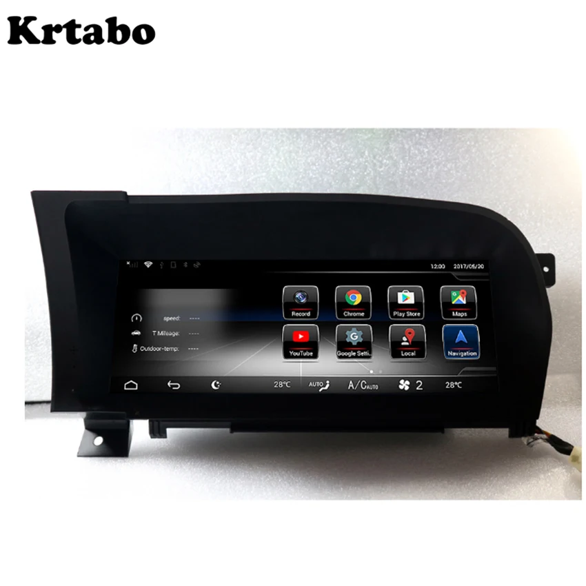 Sale Car radio Android multimedia player For Mercedes Benz S Class W221 2005-2013 10.25 inch touch screen GPS Carplay Car monitor 2