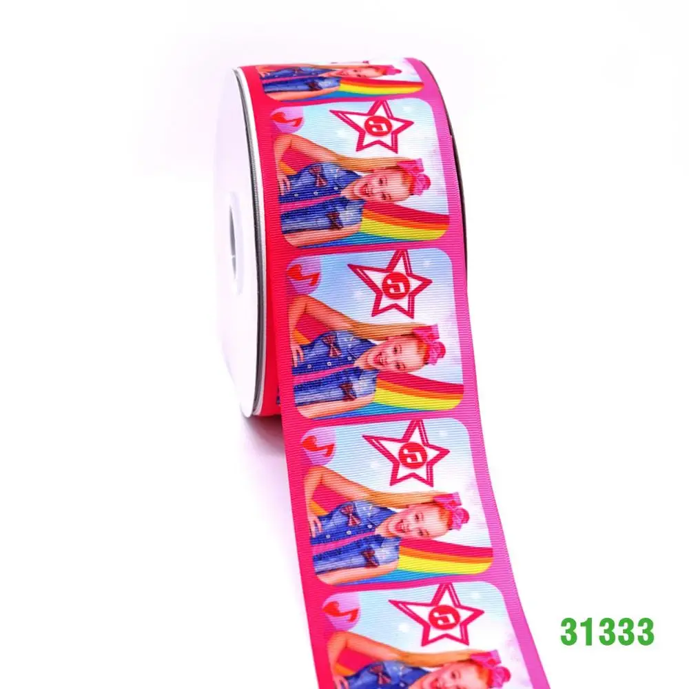 31333 50 ярдов мультфильм напечатанный grosgrain ленты 31302 - Цвет: 31333