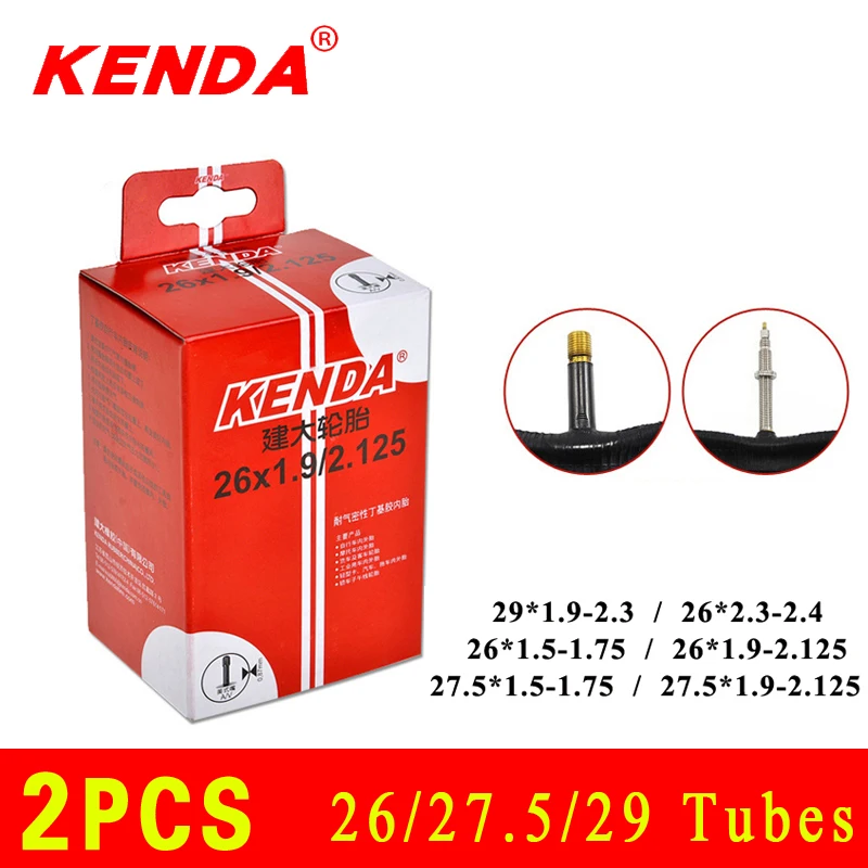 Kenda Inner 26/" Tube Schrader /& Presta For Mountain Bike Cycling Bicycle Sport