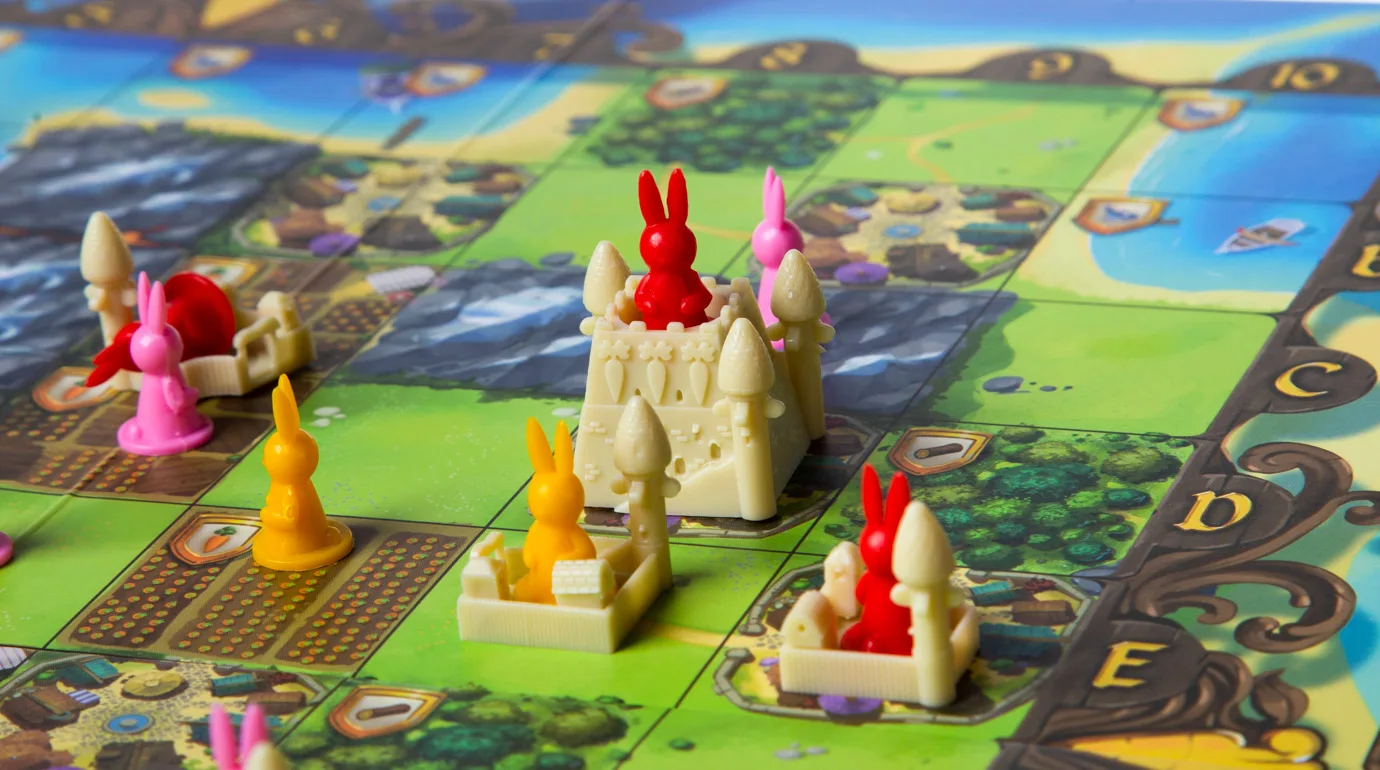 Bunny Kingdom Strategy Board Game Base Set Rabbit Bunnies