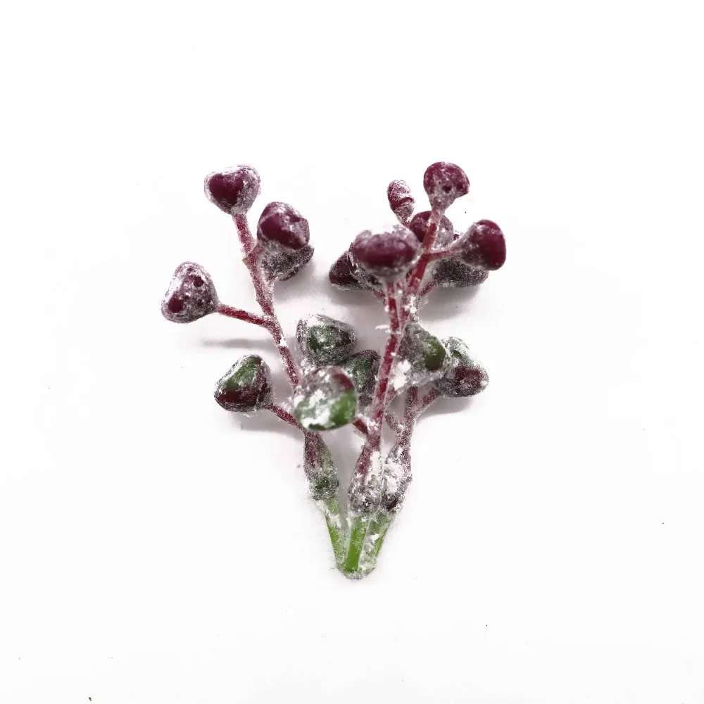 1pcs-MINI-Fake-cherry-Fruit-berries-Artificial-Flowers-Stamen-Wedding-bouquet-Christmas-decoration-Foam-material(3)