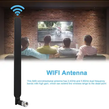 

WIFI 4G Wireless Antenna 9dBi Dual Band Omnidirectional Antenna With SMA Male Connector Wireless Network Router