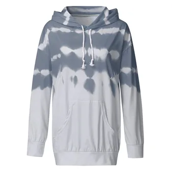 

Women Autumn Winter Hoodie Printed print Sweatshirt Long sleeve Blouse 8.23