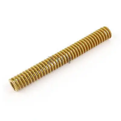 

Lighter Load Yellow Spiral Stamping Compression Die Spring 10x80mm
