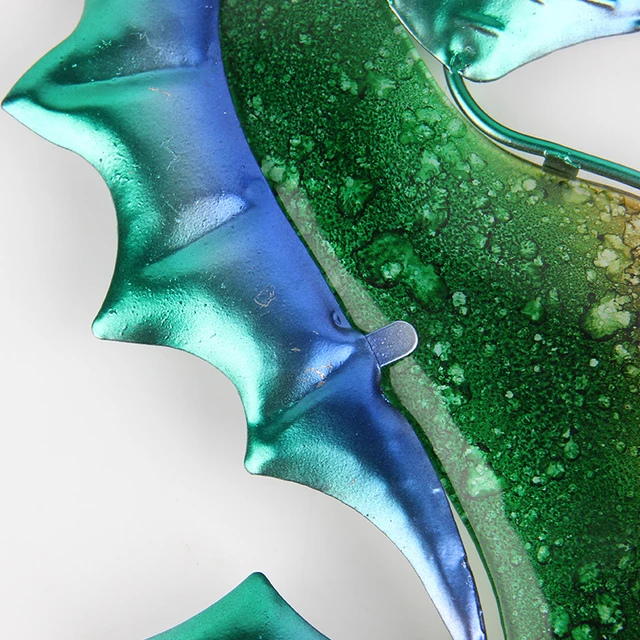 Fém Tengeri Fali Dekoráció A Kerti Dekorációhoz Kültéri Szobrok Miniatűr És Szobrászat - Image 4