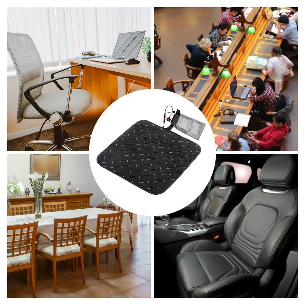 Warm USB Heated Office Chair Seat Cushion Pad - China USB Heated Seat  Cushion and Warm Chair Pad price