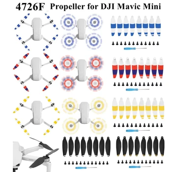 

4pairs Colorful Propellers CW CCW 4726F Replacement Blades Props Low-Noise Quick-Release for DJI Mavic Mini RC Drone Accessories