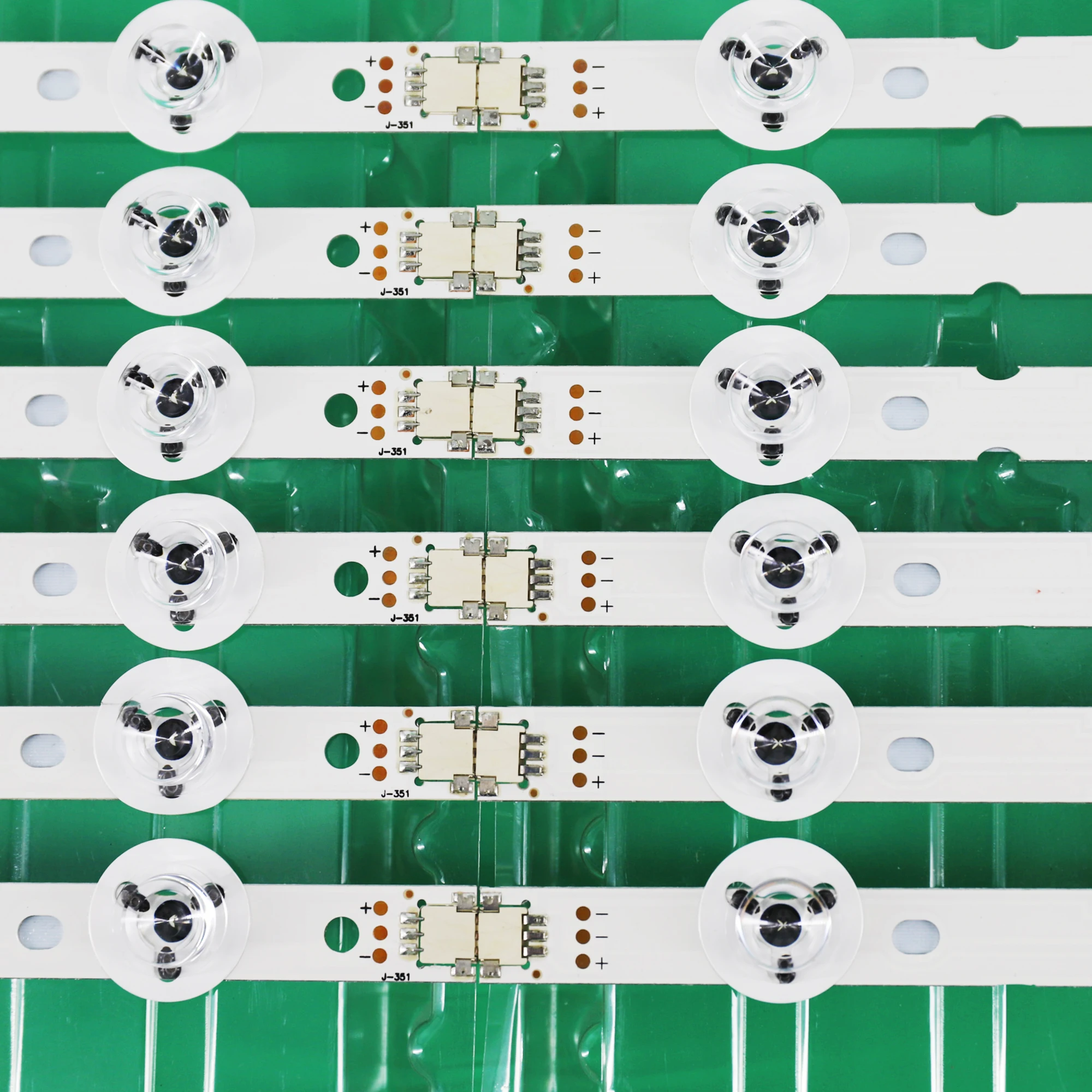 Tira Led 12 Pcs para lg 55 55lb671v 55lb673v 55lb675v 55lb677v 55lb679v 55lb690v 55lb700v 55lb720v 55lb730v 55lb7200 55lb670v - Imagem 3