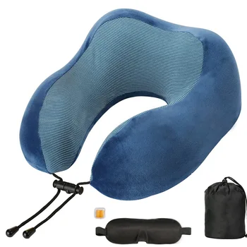 

Travel Neck Pillow Multifunctional U shaped Lightweight Portable Washable Memory Foam Cushion Neck Pillow Accessory``