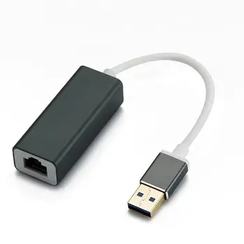 

Usb 3.0 To Rj45 Gigabit Lan Adapter 3 Port Usb Hub 3.0 Connector Extender