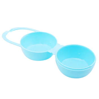 

2019 Newborn Infant Kids Pacifier Nipple Cradle Case Holder Cute Baby Pacifier Holder Portable Bab Travel Storage Box 3 Colors