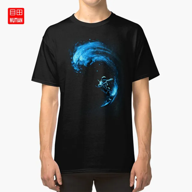 Space Surfer T shirt S-3XL