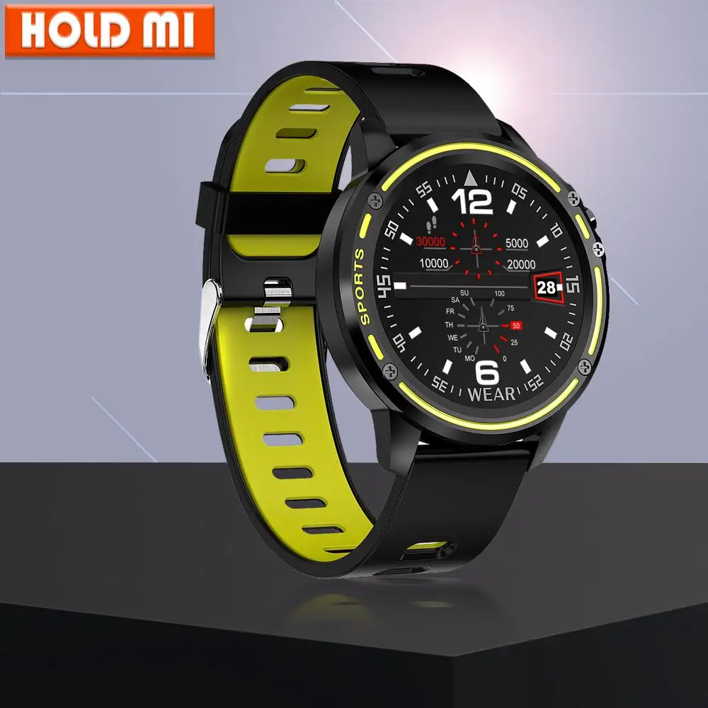 

L8 Men Smart Watch With ECG PPG IP68 Waterproof Reloj Hombre Mode SmartWatch Blood Pressure Heart Rate sports fitness watches