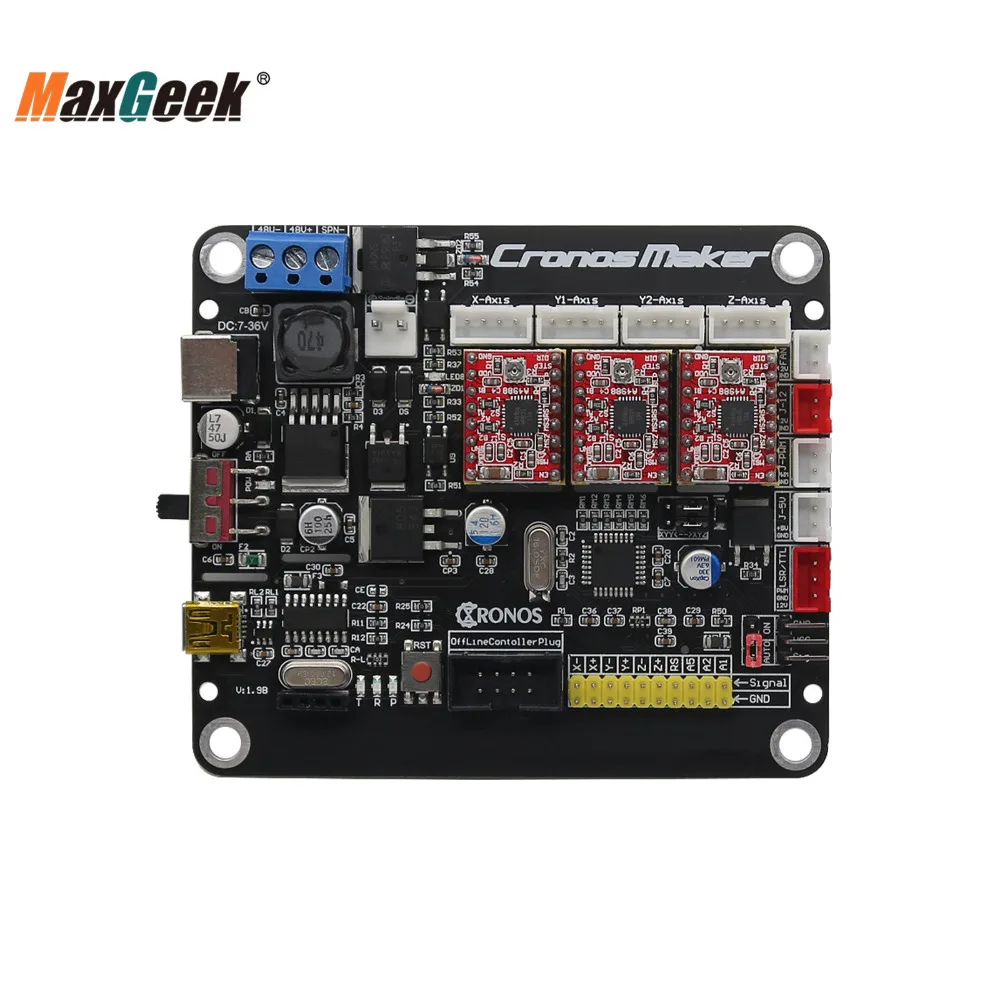 Maxgeek grbl placa de controlador do laser